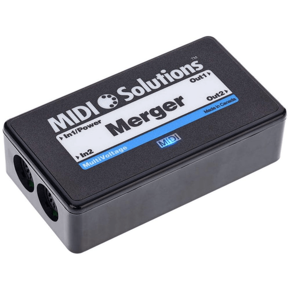 MIDI Solutions 2-In/2-Out Midi Merger