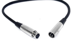 Leem 1.5ft Microphone Cable (XLR Male - XLR Female)