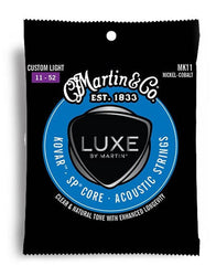 Martin Luxe Series Kovar SP Nickel Cobalt Custom Light Guitar String Set (11-52)