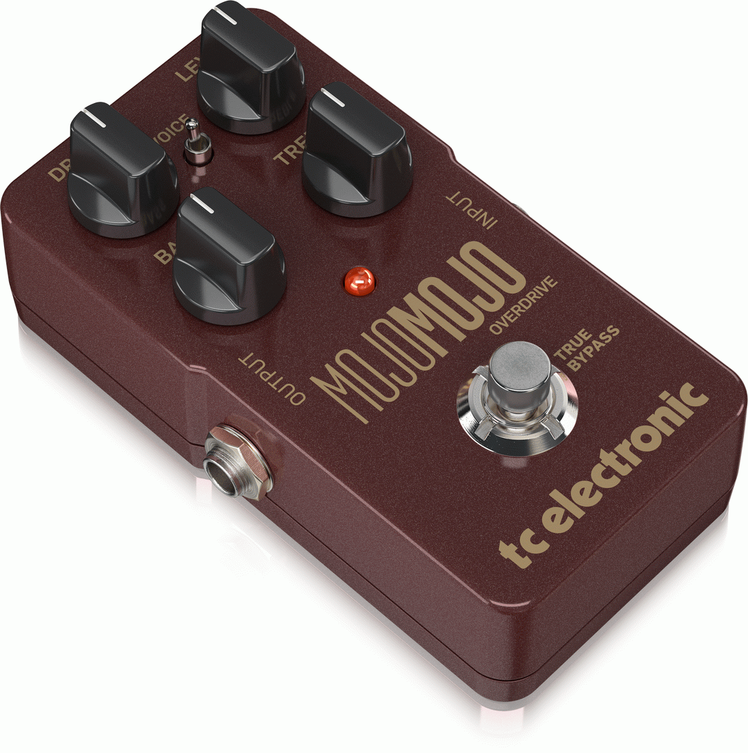 THE TC ELECTRONIC MOJOMOJO OVERDRIVE