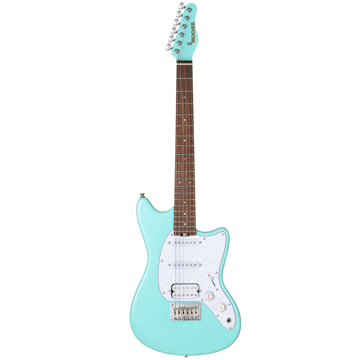 Mooer Mlt10 Offset Light Electric Guitar (Candy Blue)