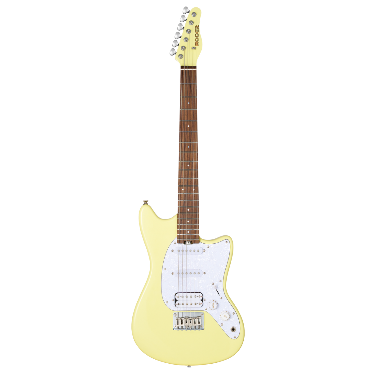 Mooer Mlt10 Offset Light Electric Guitar (Candy Yellow)
