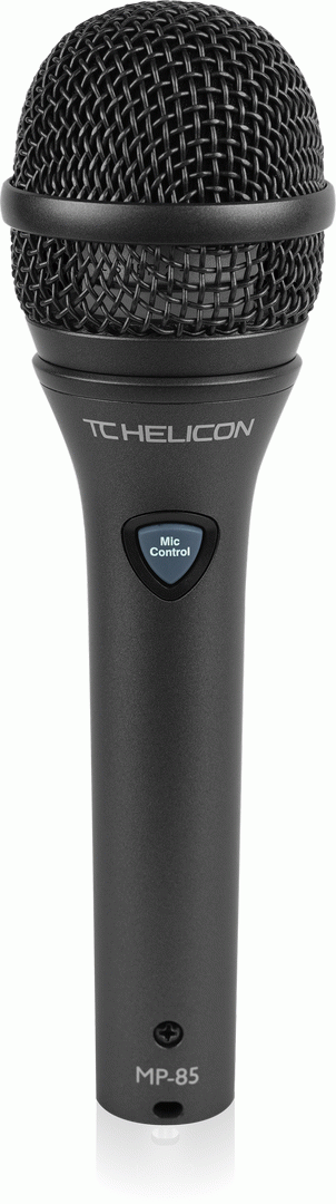THE TC HELICON MP-85 VOCAL MIC WITH CONTROL