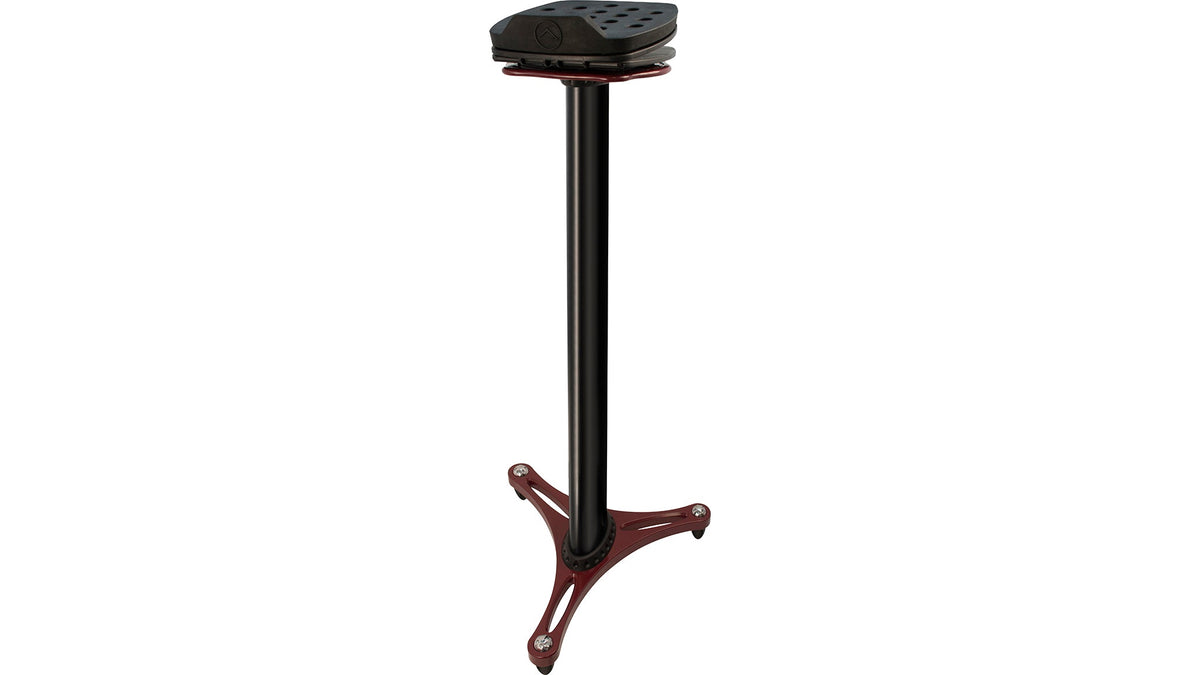 Ultimate Support MS-100 MS-100 Studio Monitor Stand, PAIR, Red (SOLD AS PAIR)