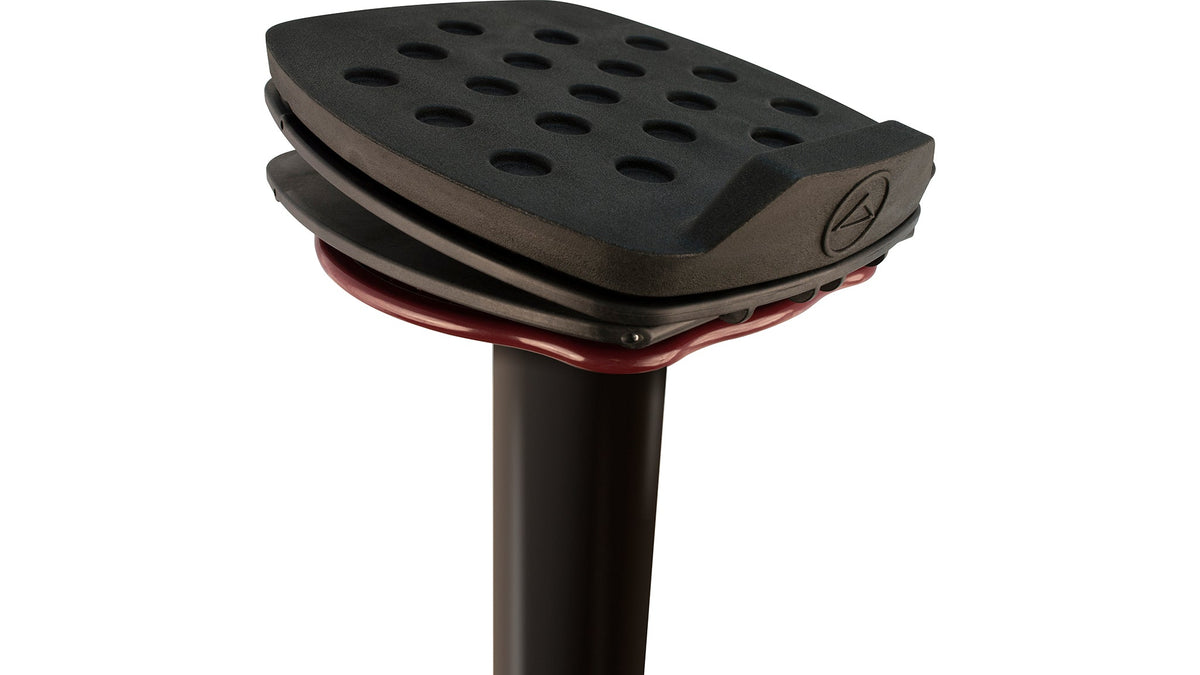 Ultimate Support MS-100 MS-100 Studio Monitor Stand, PAIR, Red (SOLD AS PAIR)
