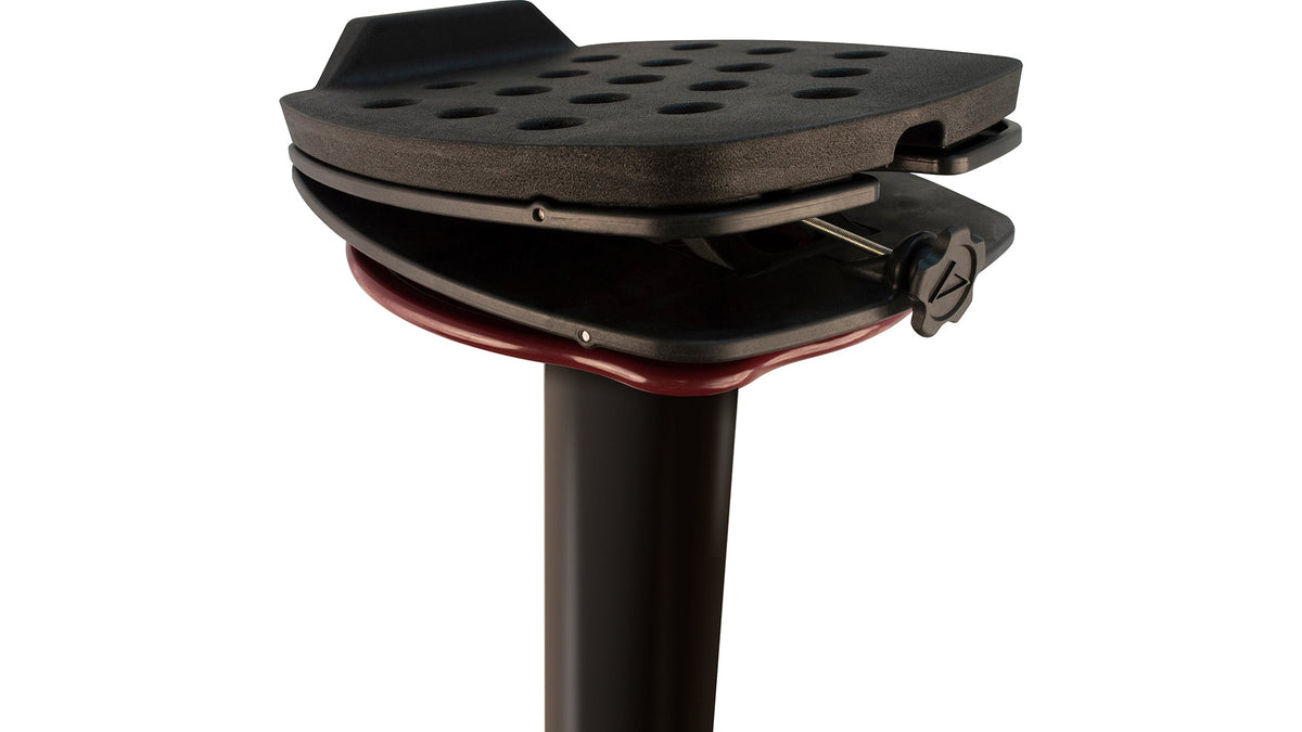 Ultimate Support MS-100 MS-100 Studio Monitor Stand, PAIR, Red (SOLD AS PAIR)