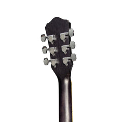 Martinez '41 Series' Dreadnought Acoustic Guitar (Black)