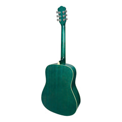 Martinez '41 Series' Dreadnought Acoustic Guitar Pack (Teal Green)