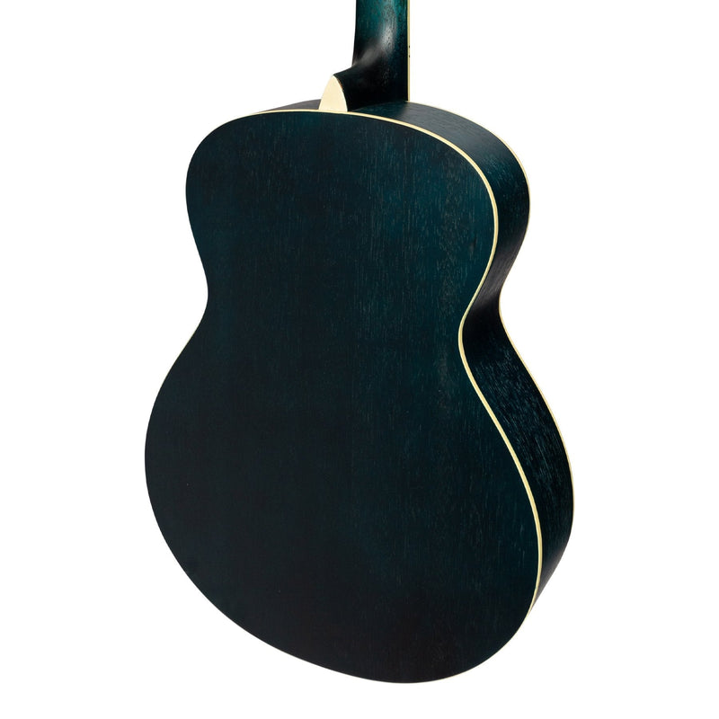 Martinez '41 Series' Folk Size Acoustic Guitar (Blue)