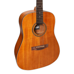 Martinez '41 Series' Left Handed Dreadnought Acoustic Guitar (Mahogany)