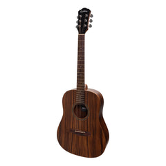 Martinez Acoustic-Electric Middy Traveller Guitar (Rosewood)