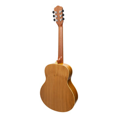 Martinez Acoustic-Electric Short Scale Guitar (Jati-Teakwood)