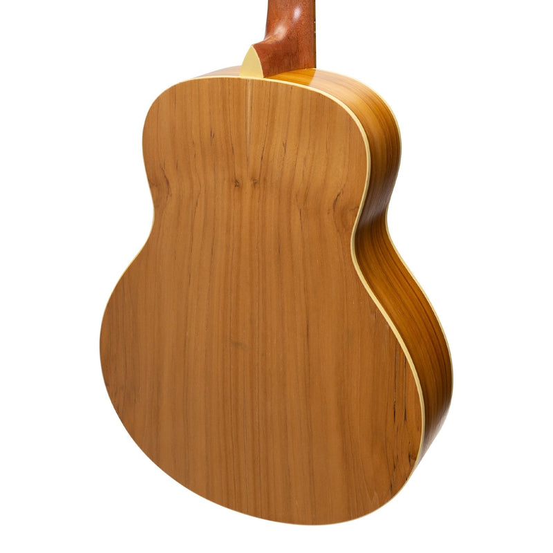 Martinez Acoustic-Electric Short Scale Guitar (Jati-Teakwood)