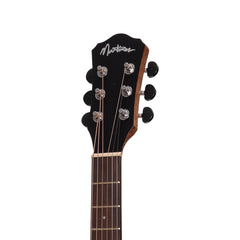 Martinez Acoustic-Electric Short Scale Guitar (Mahogany)