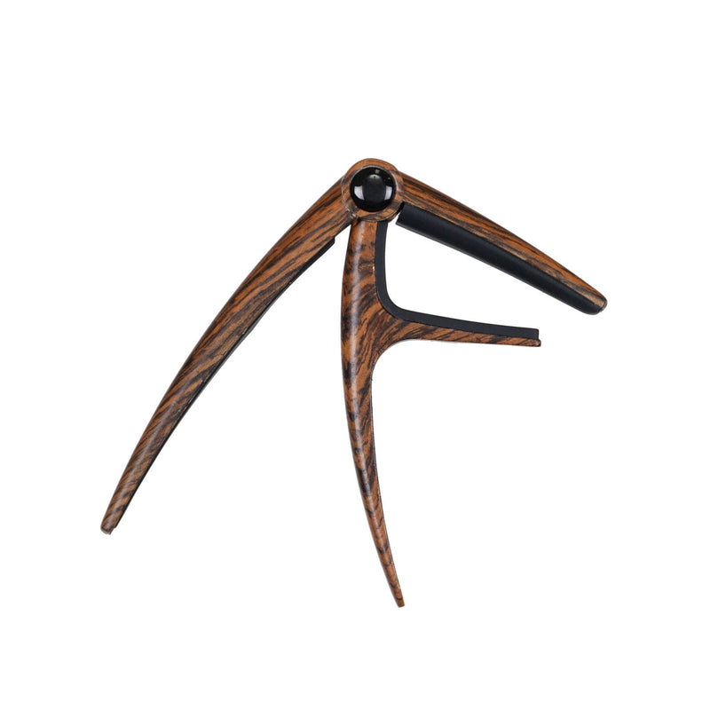 Martinez Deluxe Acoustic Guitar Capo (Mahogany)