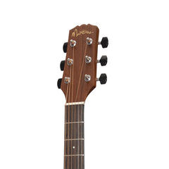 Martinez 'Natural Series' Solid Cedar Top Acoustic-Electric Dreadnought Cutaway Guitar (Open Pore)