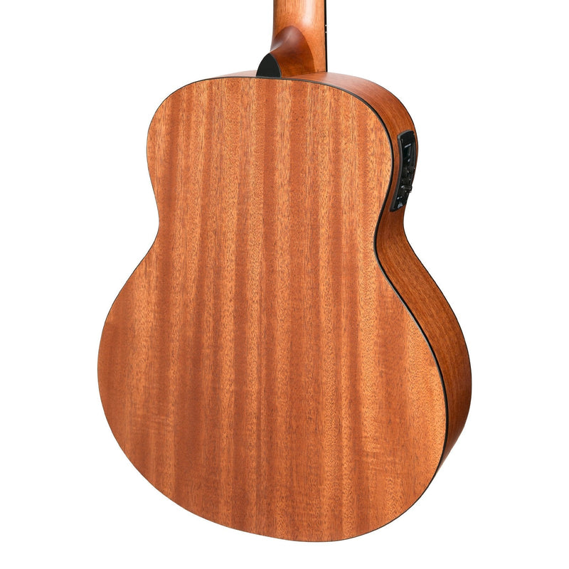 Martinez 'Natural Series' Spruce Top 12-String Acoustic-Electric Mini Short Scale Guitar (Open Pore)