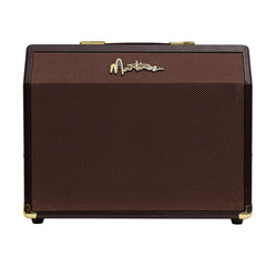 Martinez Retro-Style 25 Watt Acoustic Guitar Amplifier with Reverb (Brown Vinyl)