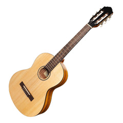 Martinez 'Slim Jim' 3/4 Size Student Classical Guitar Pack with Built In Tuner (Spruce/Koa)