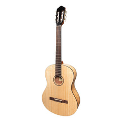 Martinez 'Slim Jim' Full Size Student Classical Guitar Pack with Built In Tuner (Mindi-Wood)