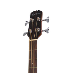 Martinez 'Southern Star Series' Spruce Solid Top Acoustic-Electric Cutaway Bass Guitar (Natural Gloss)