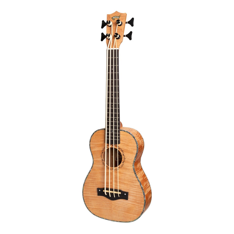 Mojo Flamed Okoume 30" Electric Bass Ukulele (Natural Satin)