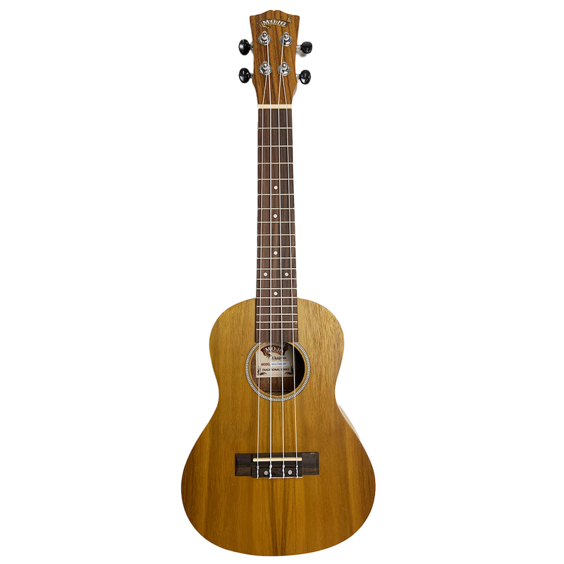 Mojo 'JTK Series' All Jati-Teakwood Electric Concert Ukulele (Natural Satin)