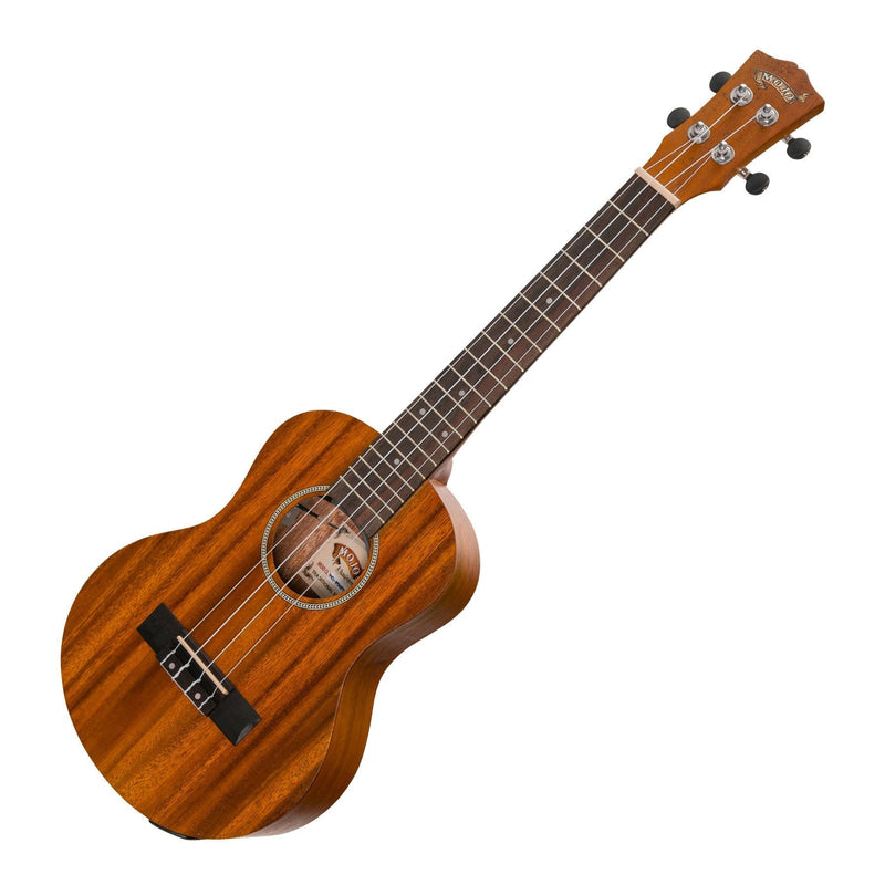 Mojo 'K20 Series' All Koa Electric Tenor Ukulele with Built-in Tuner (Natural Satin)