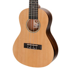 Mojo 'SZ40 Series' Spruce Top and Rosewood Back & Sides Concert Ukulele (Natural Satin)