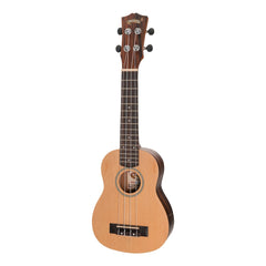 Mojo 'SZ40 Series' Spruce Top and Rosewood Back & Sides Electric Soprano Ukulele (Natural Satin)