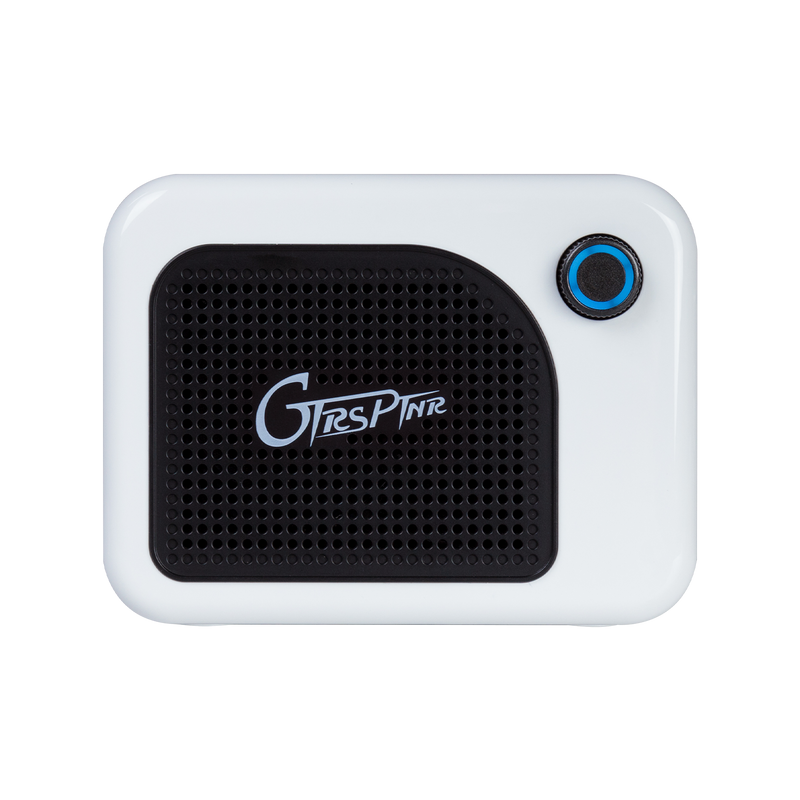 Mooer 5W GTRS PTNR Rechargeable Mini Bluetooth Amplifier (White)