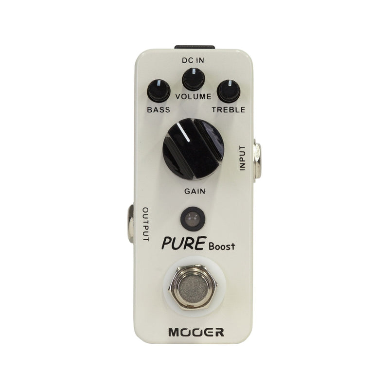 Mooer 'Pure Boost' Clean Boost Micro Guitar Effects Pedal