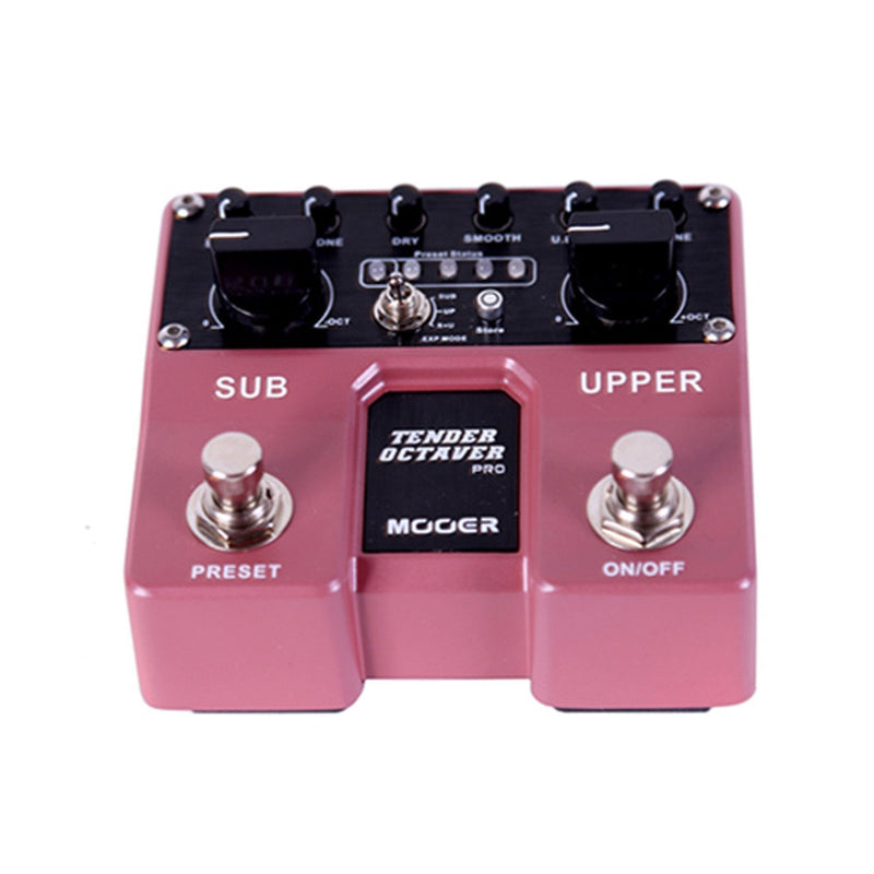 Mooer Tender Octaver Pro Octave Dual Guitar Effects Pedal