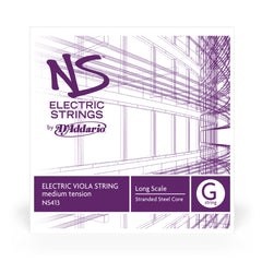D'Addario NS Electric Viola Single G String, Long Scale, Medium Tension