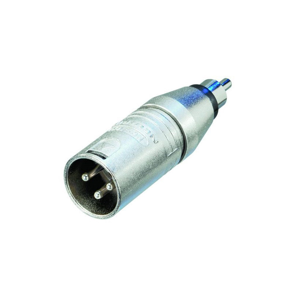 Neutrik XLR MALE TO MALE PHONO RCA PLUG (NA2MPMM)