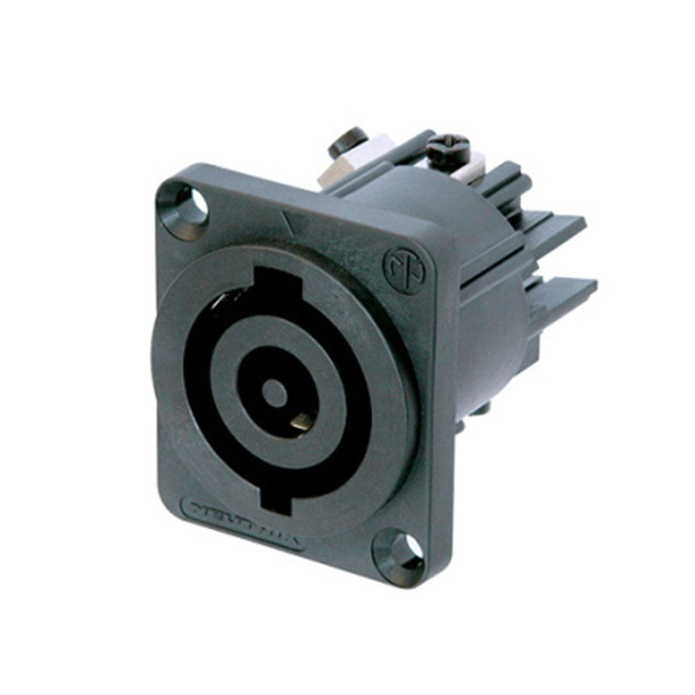 Neutrik 32A POWERCON PANEL CONNECTOR LOCKING, BLACK (NAC3MP-HC)