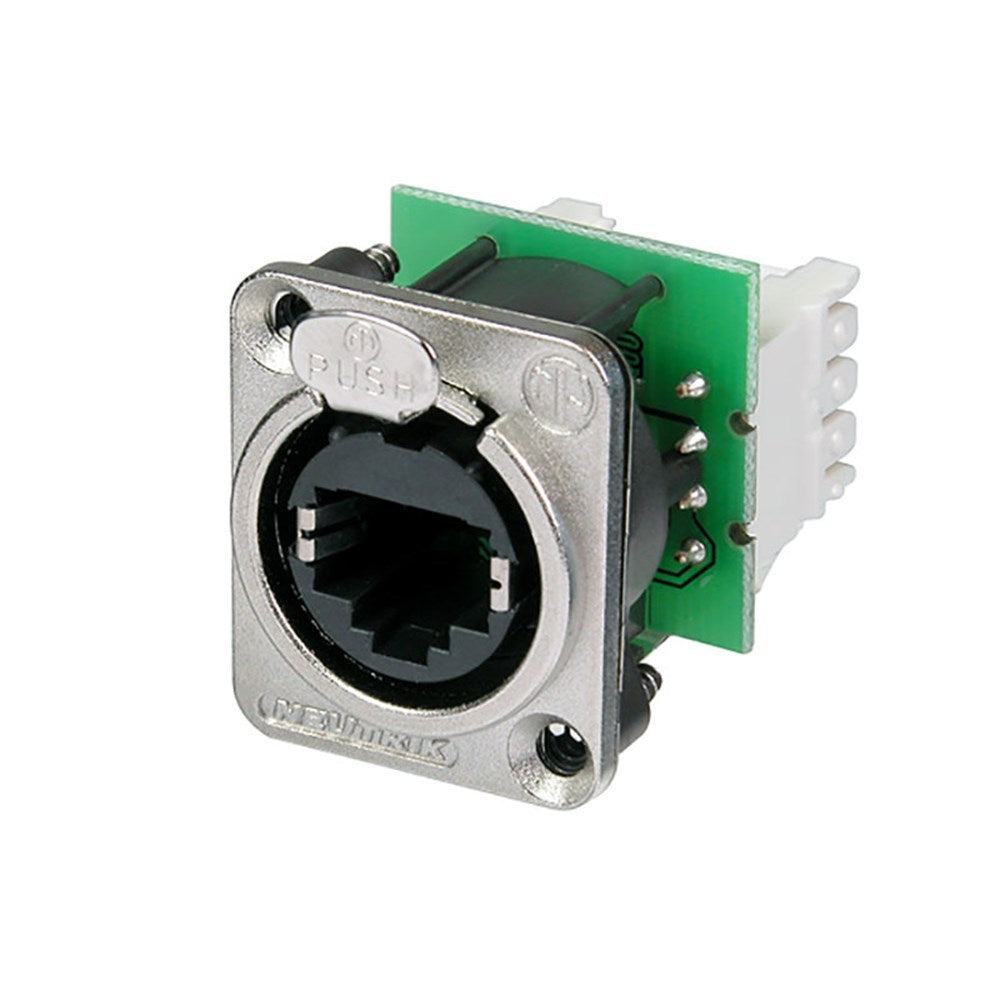 Neutrik D-TYPE PANEL RECEPTACLE IDC 110 PUNCH-DOWN TYPE (NE8FDV-Y110)
