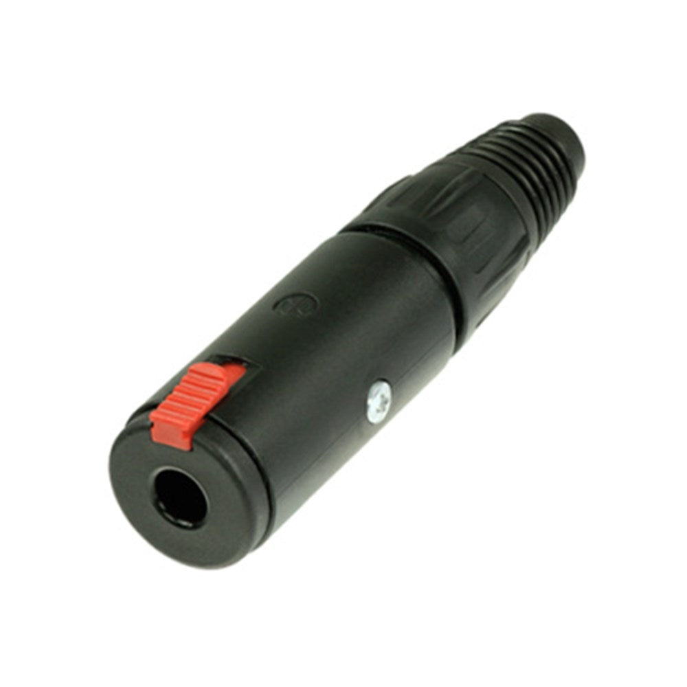 Neutrik STEREO PHONE CORD LOCK - BLACK (NJ3FC6-BAG)
