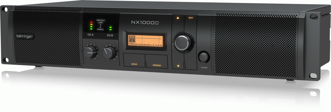 Behringer NX1000D Power Amplifier With Smartsense
