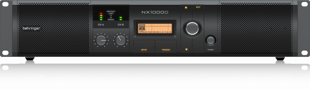 Behringer NX1000D Power Amplifier With Smartsense