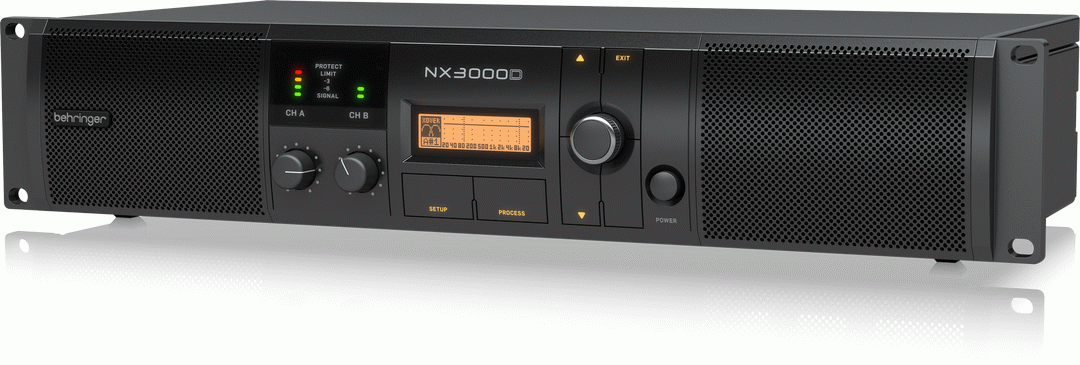 Behringer NX3000D Power Amplifier With Smartsense