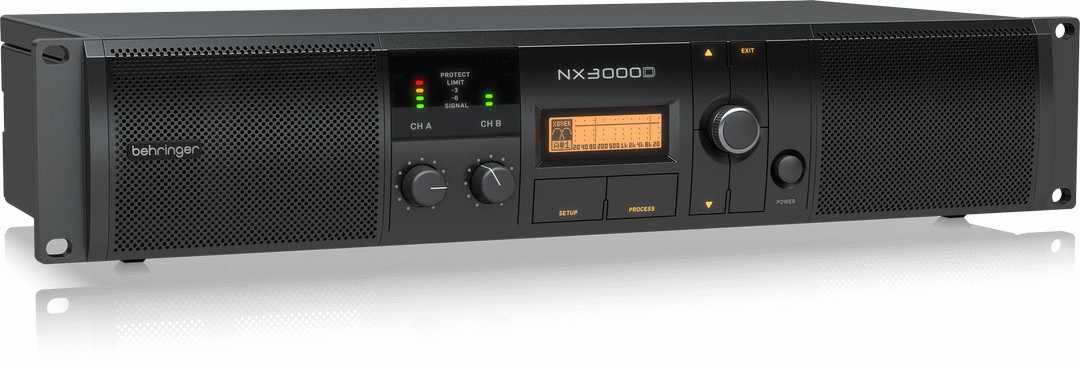 Behringer NX3000D Power Amplifier With Smartsense