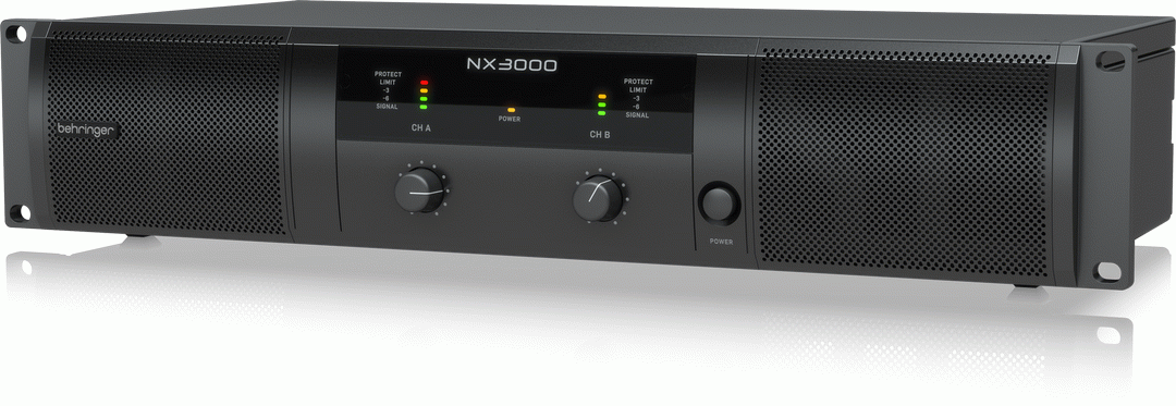 Behringer NX3000 Power Amplifier with Smartsense