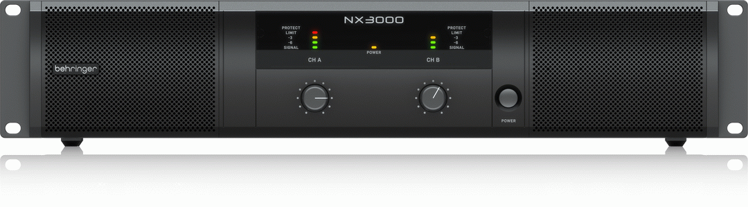Behringer NX3000 Power Amplifier with Smartsense