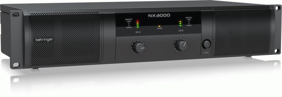 Behringer NX3000 Power Amplifier with Smartsense