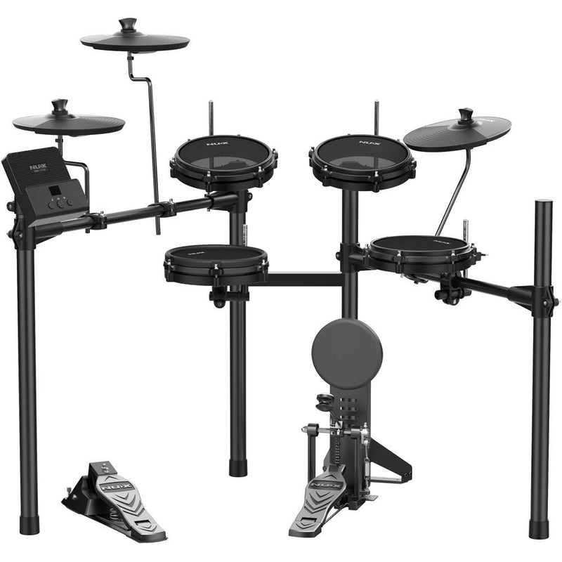 NU-X DM110 Portable 8-Piece Electronic Drum Kit with Mesh Heads