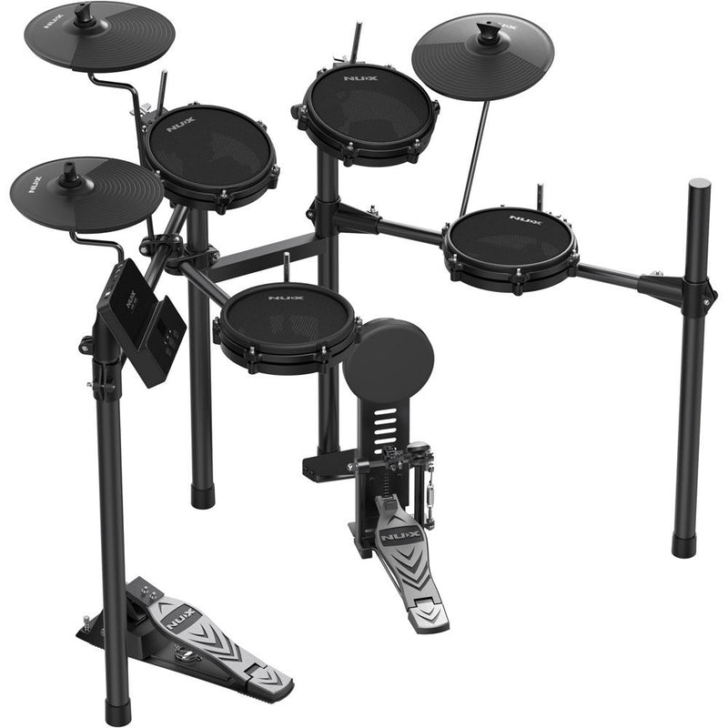 NU-X DM110 Portable 8-Piece Electronic Drum Kit with Mesh Heads