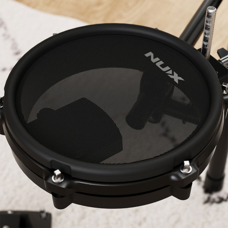 NU-X DM110 Portable 8-Piece Electronic Drum Kit with Mesh Heads
