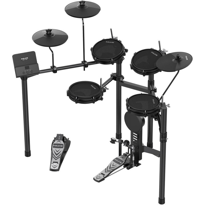 NU-X DM110 Portable 8-Piece Electronic Drum Kit with Mesh Heads