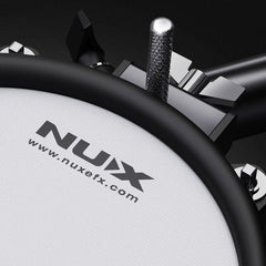 NUX DM210 Portable 8-Piece Electronic Drum Kit with All Mesh Heads NU-X